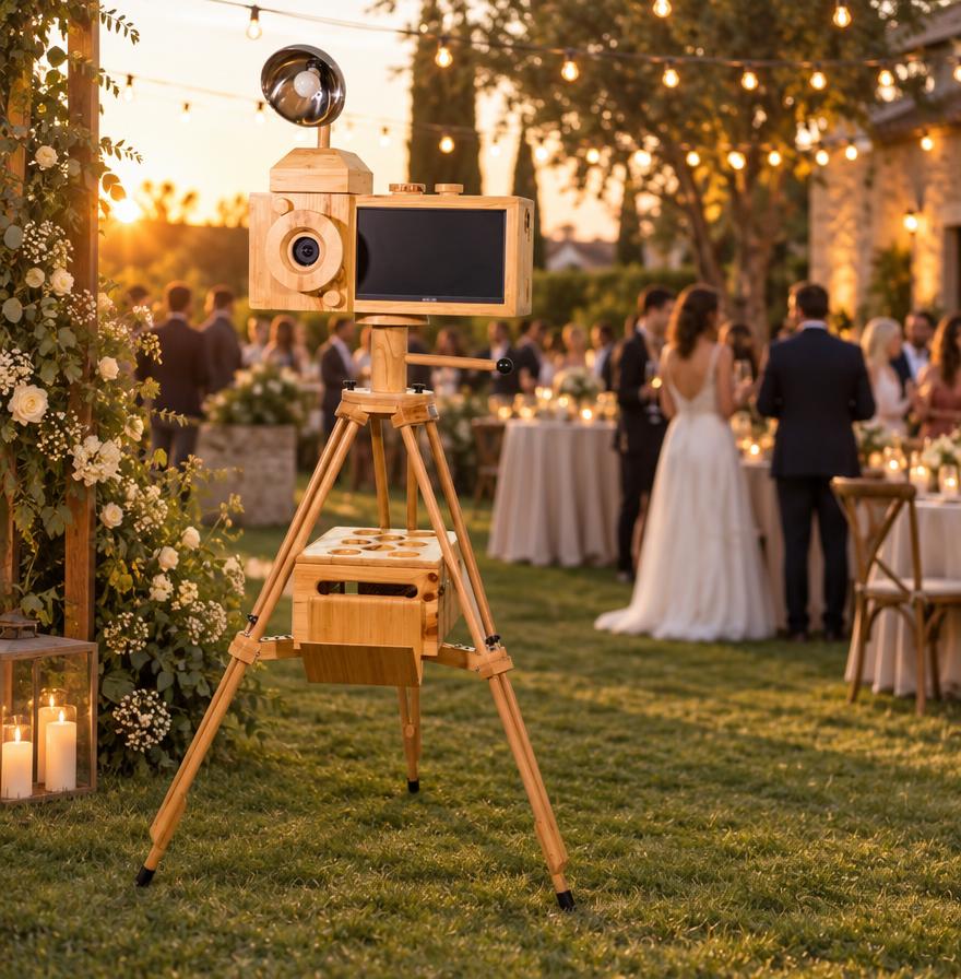 Notre photobooth pour Mariages & cérémonies